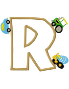 Specialty Applique Car Font