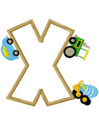 Specialty Applique Car Font