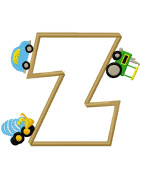 Specialty Applique Car Font