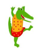 applique-dancing-alligator