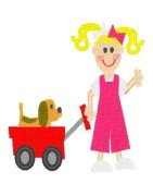 girl-wagon-puppy