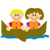 girl-kids-in-canoe