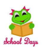 school-frog-girl-reading-mega-hoop-design
