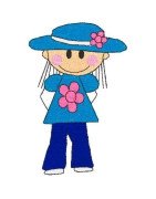 black-outline-girl-blue-hat