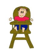 black-outline-girl-high-chair-girl