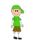 black-outline-boy-green-hat