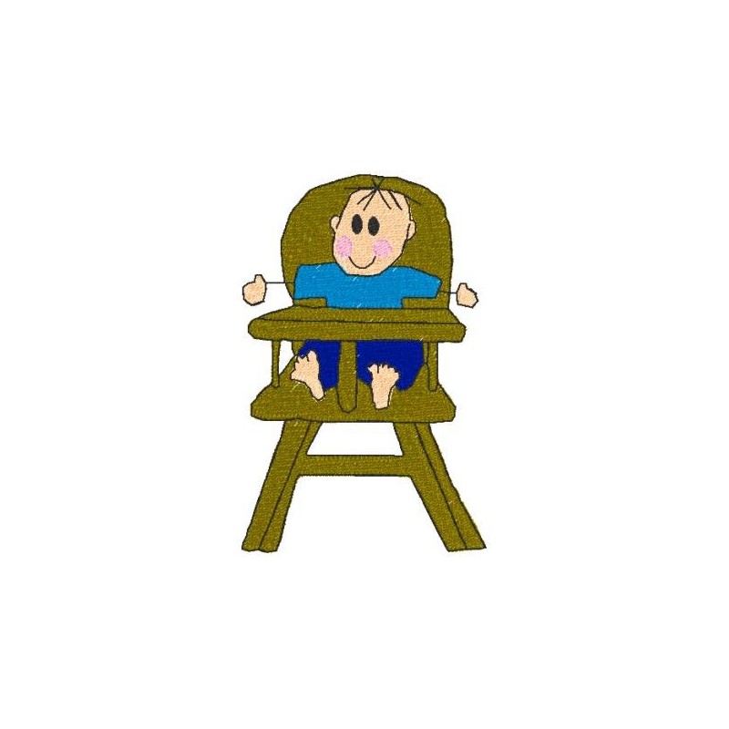 black-outline-boy-high-chair