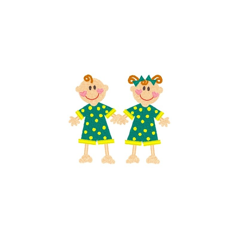 twins-polkadots