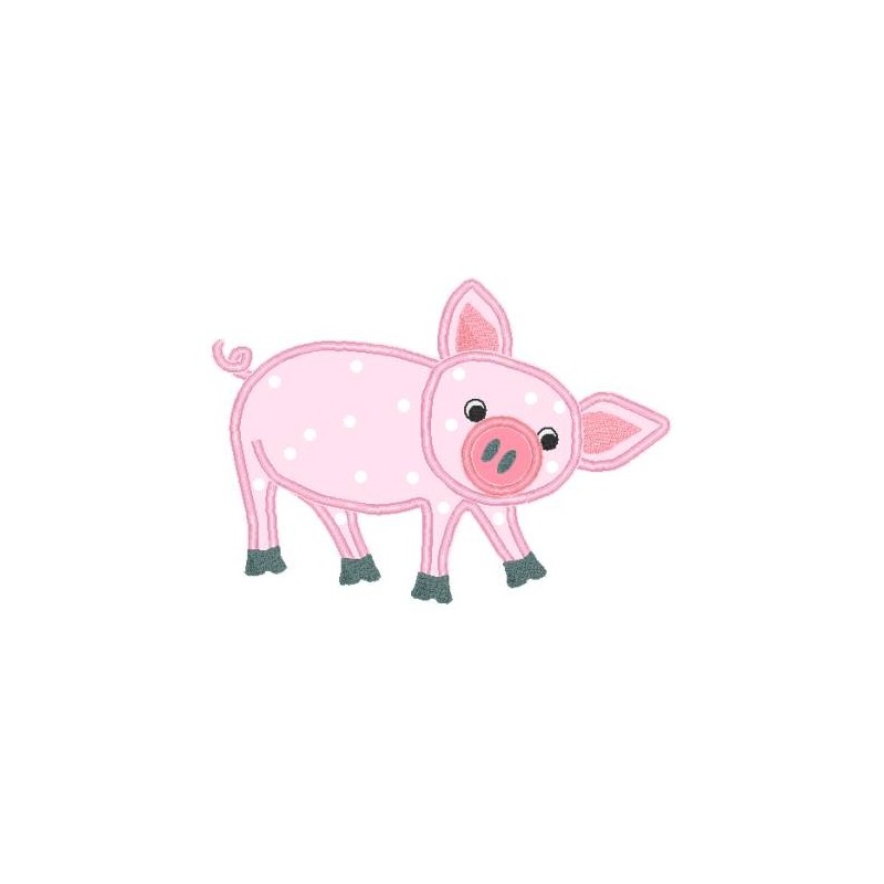 applique-pig