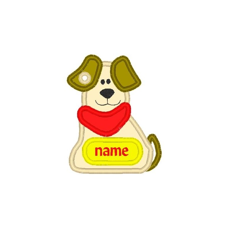 in-hoop-applique-dog-tag