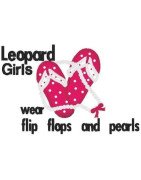 Leopard Girls Applique