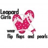 Leopard Girls Applique