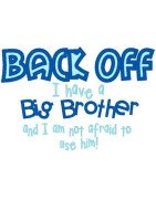 Back off brother