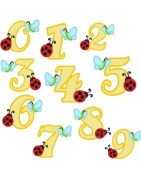 Butterfly and Ladybugs Numbers