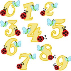 Butterfly and Ladybugs Numbers