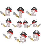 Pirate Hat Numbers