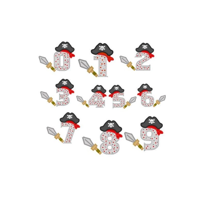 Pirate Hat Numbers