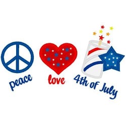 Love Peace Fourth