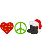 Love Peace Santa 