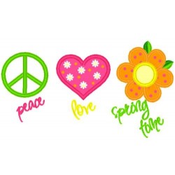 Love Peace Springtime