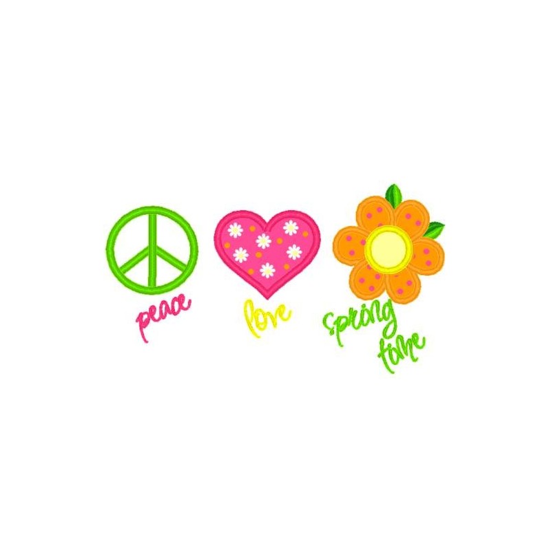 Love Peace Springtime