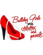 Stilettos and Pearls Bulldog