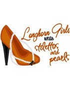Stilettos and Pearls Longhorn