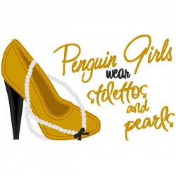 Stilettos and Pearls Penguins