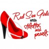 Stilettos and Pearls Red Sox