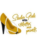 Stilettos and Pearls Steeler