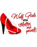 Stilettos and Pearls Wolf
