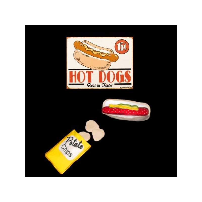 In Hoop Hot Dog Set