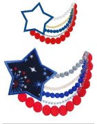4th of July Necklace