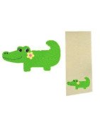 Alligator with Flower Teeny