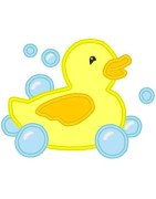 Duck with Bubbles