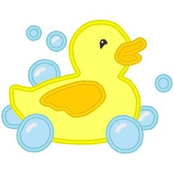 Duck with Bubbles