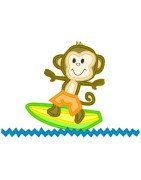 Surfing Monkey