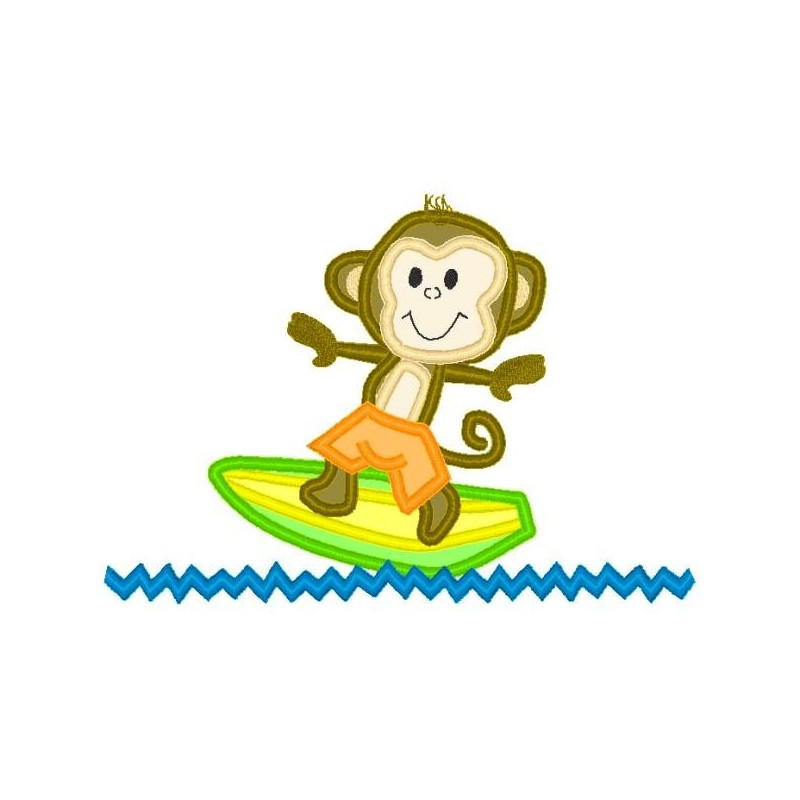 Surfing Monkey