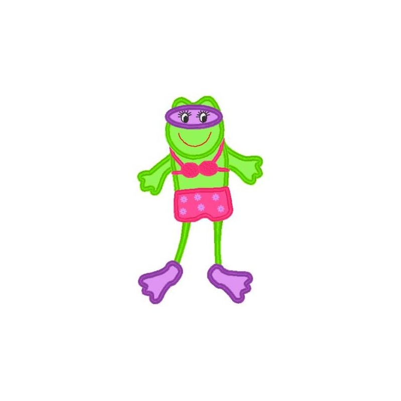 Scuba Frog Girl