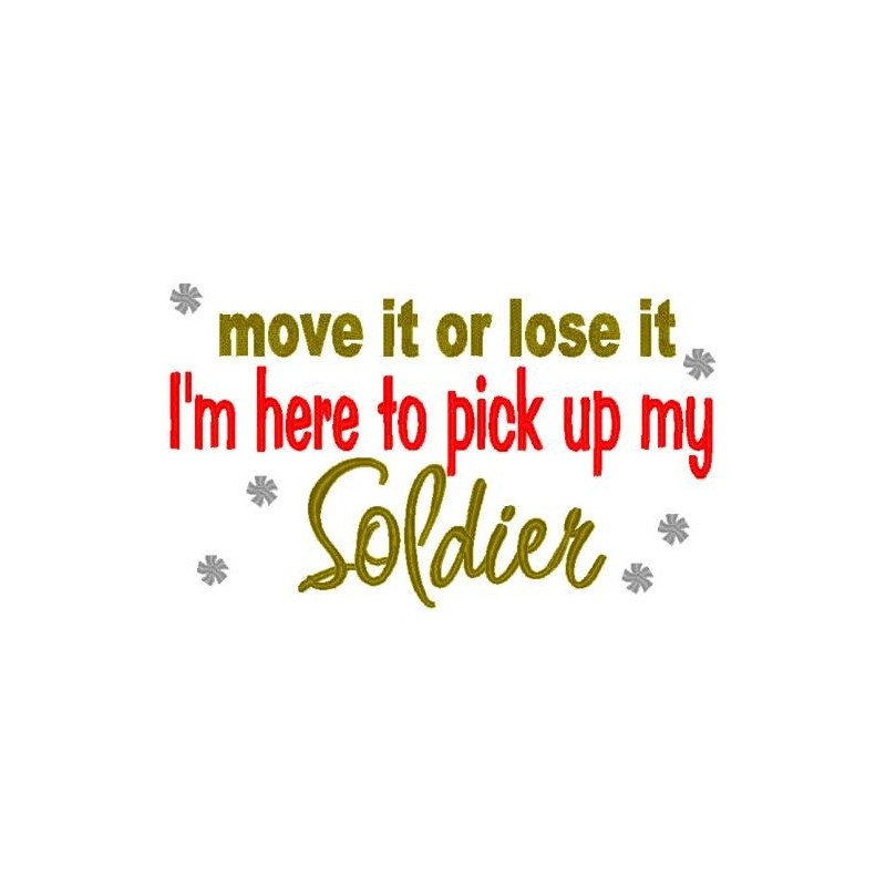 Move It or Lose It Soldier