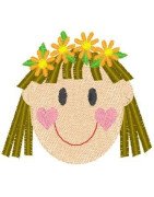 girl-head-brown-hair-with-flowers