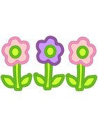 Three Cute Flowers