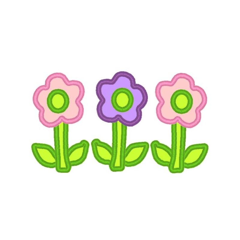 Three Cute Flowers