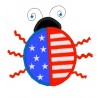 Rick Rack Patriotic Ladybug