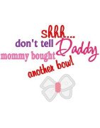 Don't Tell Daddy Bow