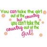 Country Out Of Girl