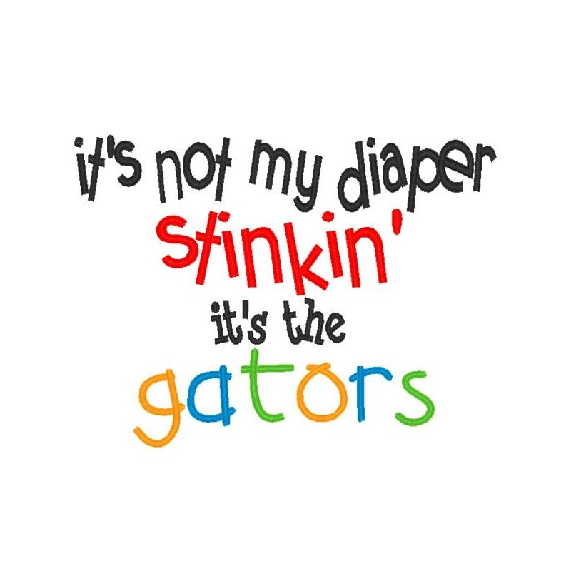 Diaper Stinkin' Gators