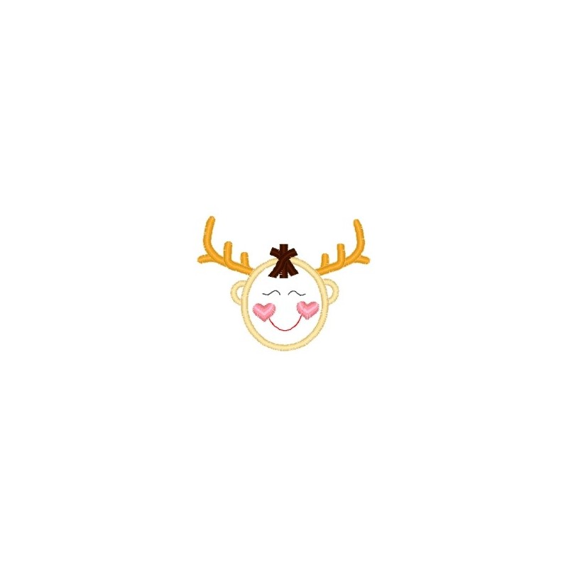 outline-little-asian-baby-boy-with-deer-antlers