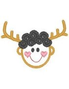outline-little-boy-curly-hair-with-deer-antlers