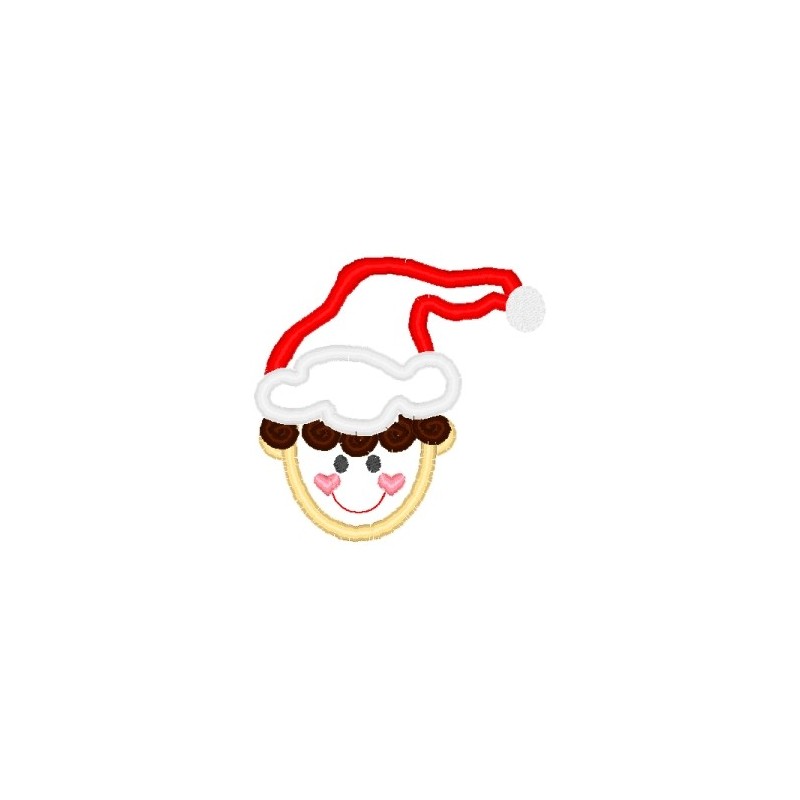 outline-little-boy-curly-hair-santa-hat